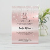 素晴エレガントらしい誕生日招待状 招待状 (スタンド正面)