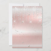 素晴エレガントらしい誕生日招待状 招待状 (裏面)