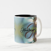 素晴カスタムらしい家族の贈り物 ツートーンマグカップ (正面右)