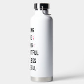 素晴カスタムらしい思慮深い優雅な言葉を生み出す ウォーターボトル (左面)