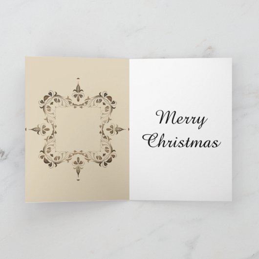 素晴スタイリッシュらしい兄のクリスマスカード シーズンカード (内部)