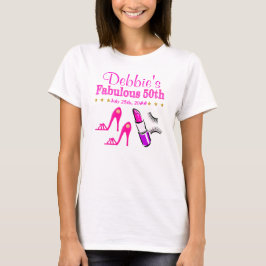 素晴パーソナライズされたらしい50TH DIVA Tシャツ