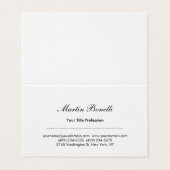 素晴ユニークらしいプロフェッショナルデザイン名刺 名刺 (外部フラット)