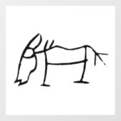 素晴中国のらしい〔占星術の〕十二宮図馬#001- ウィンドウサイン (シート)