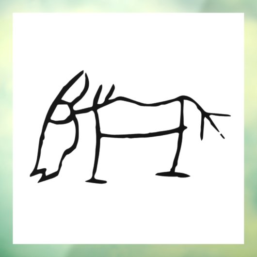 素晴中国のらしい〔占星術の〕十二宮図馬#001- ウィンドウサイン (シート3)