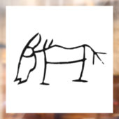 素晴中国のらしい〔占星術の〕十二宮図馬#001- ウィンドウサイン (シート2)