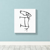 素晴中国のらしい〔占星術の〕十二宮図馬#001- キャンバスプリント (インサイチュ (ウッドフロア))