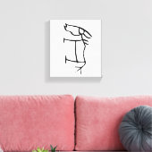 素晴中国のらしい〔占星術の〕十二宮図馬#001- キャンバスプリント (インサイチュ (リビング))