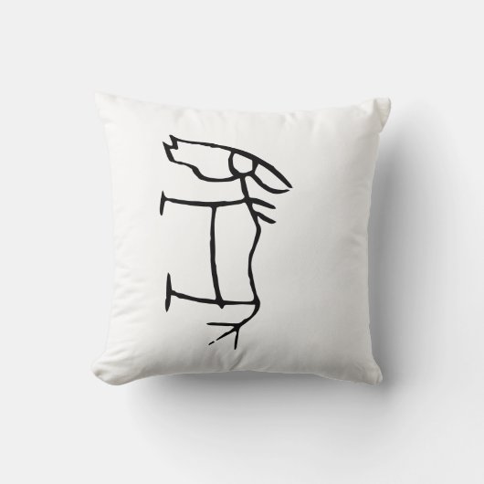 素晴中国のらしい〔占星術の〕十二宮図馬#001- クッション (正面)