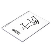 素晴中国のらしい〔占星術の〕十二宮図馬#001 ノートブック (左側)