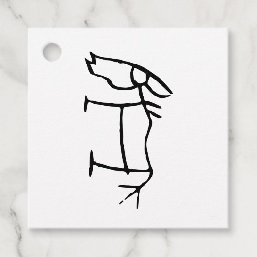 素晴中国のらしい〔占星術の〕十二宮図馬#001- フェイバータグ (正面)