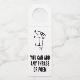 素晴中国のらしい〔占星術の〕十二宮図馬#001- ボトルネックタグ