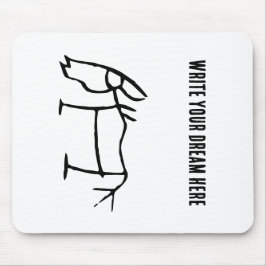 素晴中国のらしい〔占星術の〕十二宮図馬#001- マウスパッド