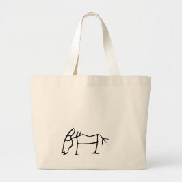 素晴中国のらしい〔占星術の〕十二宮図馬#001- ラージトートバッグ