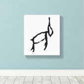 素晴中国のらしい〔占星術の〕十二宮図 – うさぎ – #001- キャンバスプリント (インサイチュ (ウッドフロア))