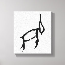 素晴中国のらしい〔占星術の〕十二宮図 – うさぎ – #001- キャンバスプリント