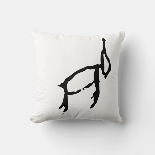 素晴中国のらしい〔占星術の〕十二宮図 – うさぎ – #001- クッション (正面)