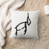 素晴中国のらしい〔占星術の〕十二宮図 – うさぎ – #001- クッション (ブランケット)