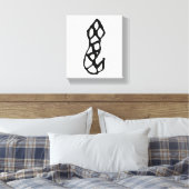 素晴中国のらしい〔占星術の〕十二宮図 – スネーク – #001- キャンバスプリント (インサイチュ (寝室))