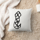 素晴中国のらしい〔占星術の〕十二宮図 – スネーク – #001- クッション (ブランケット)