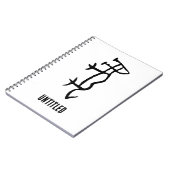 素晴中国のらしい〔占星術の〕十二宮図 ノートブック (左側)