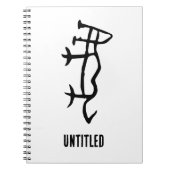 素晴中国のらしい〔占星術の〕十二宮図 ノートブック (正面)