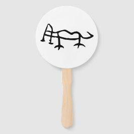 素晴中国のらしい〔占星術の〕十二宮図 ハンドファン