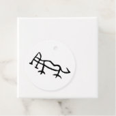 素晴中国のらしい〔占星術の〕十二宮図 フェイバータグ (インサイチュ)