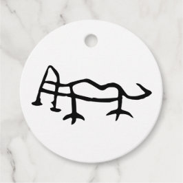 素晴中国のらしい〔占星術の〕十二宮図 フェイバータグ