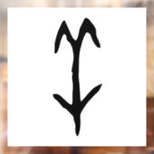 素晴中国のらしい〔占星術の〕十二宮図 – ヤギ#001- ウィンドウサイン (シート2)