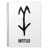 素晴中国のらしい〔占星術の〕十二宮図 – ヤギ#001- ノートブック (正面)