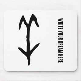 素晴中国のらしい〔占星術の〕十二宮図 – ヤギ#001- マウスパッド