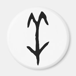 素晴中国のらしい〔占星術の〕十二宮図 – ヤギ#001- マグネット