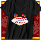 素晴動揺してらしいラスベガスの看板へようこそ Tシャツ