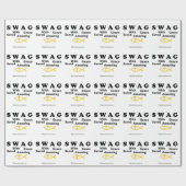 素晴救らしい恵みのスワッグ ラッピングペーパー (フラット)