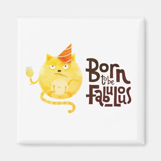 素晴生まれらしい磁石である マグネット (正面)