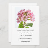 素晴祝らしいカルミアの特別な日 招待状 (正面/裏面)