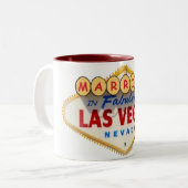 素晴結婚したらしいラスベガスマグで ツートーンマグカップ (正面左)
