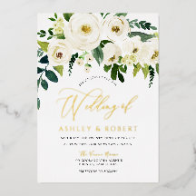 素晴結婚らしい：白い咲き花ゴールデン