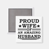 素晴誇りを持ったらしい夫の妻 マグネット (正面/裏面)