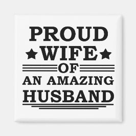 素晴誇りを持ったらしい夫の妻 マグネット