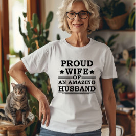 素晴誇りを持ったらしい夫の妻 Tシャツ