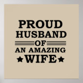 素晴誇りを持ったらしい妻の夫 ポスター (正面)