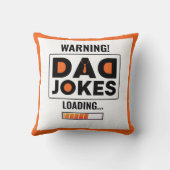 素晴警告らしい!パパジョークのアップロード装飾用クッション クッション (裏面)