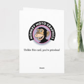 素晴風変わりらしい記念日 カード (裏面)