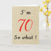 素朴おもしろい感動的引用文70誕生日 カード (黄色い花)