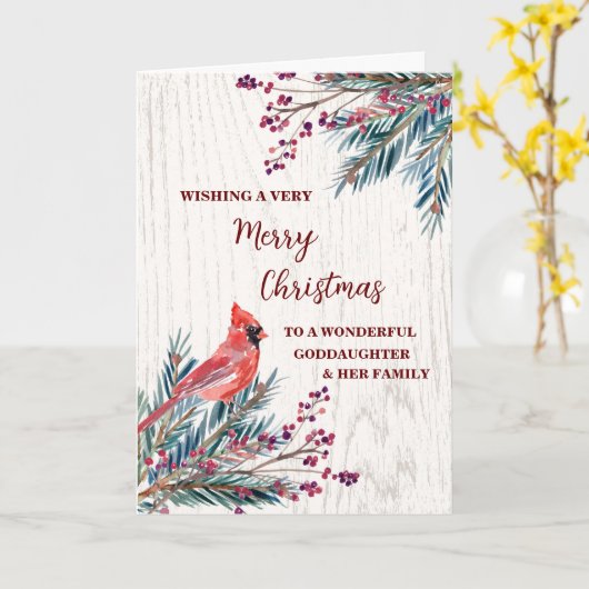 素朴お嫁さま カード (黄色い花)