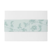 素朴お洒落フローラ結婚の 招待状ベリーバンド (裏面例)