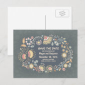 素朴お洒落フローラ 案内ポストカード (正面/裏面)