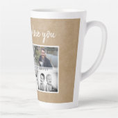 素朴お父さん家族パパ写真集 カフェラテマグ (右)